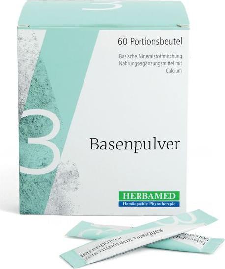 Herbamed Basenpulver 3 (60 Stück, Beutel, 210 g)