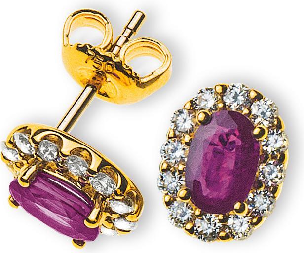 Image du produit Muau Boucles d'oreilles (Or jaune 750/18K)