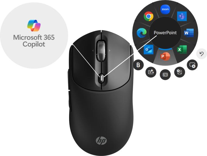 Image du produit HP 700 Rechargeable Wireless Mouse (P) (Sans fil)
