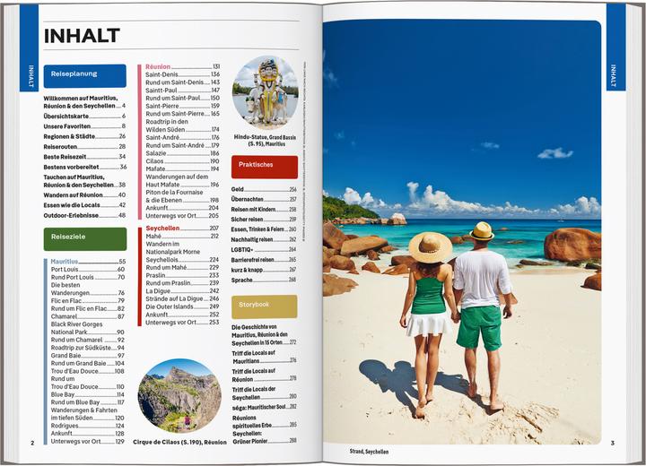 Produktbild Reiseführer Mauritius, Reunion & Seychellen (Deutsch, Paula Hardy, Fabienne Fong Yan, Rooksana Hossenally, 2024)