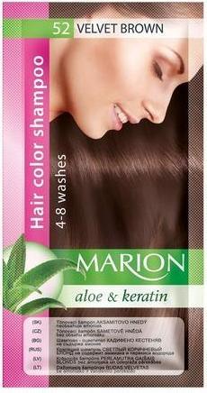 Marion Shampoo 4-8 Wash 52 Velvety Brown 40Ml (40 ml, Flüssiges Shampoo)