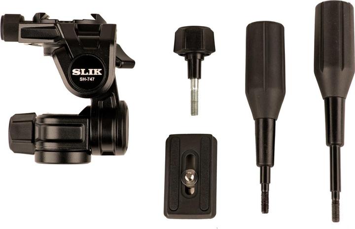 Produktbild Slik PRO AL-324-3W 3-Weg-Kopf Stativ Kit (Metall)