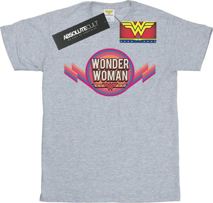 Wonder Woman Rainbow Logo TShirt (L)