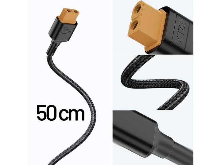 Actual product image PowerGuard XT60 USB-C PD Fast Charge 0.5m 100W 5-20V 5A (100 W)