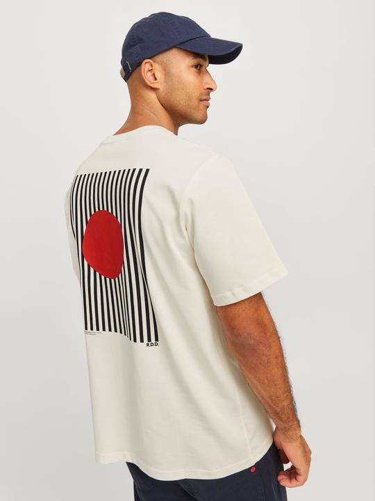Actual product image Jack & Jones RDD Printed Round Neck T-shirt T-shirt (XXL)