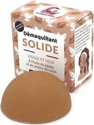Actual product image Lamazuna Solid organic make-up remover jojoba & grape seed - 30ml - (Make-up remover, 30 ml)