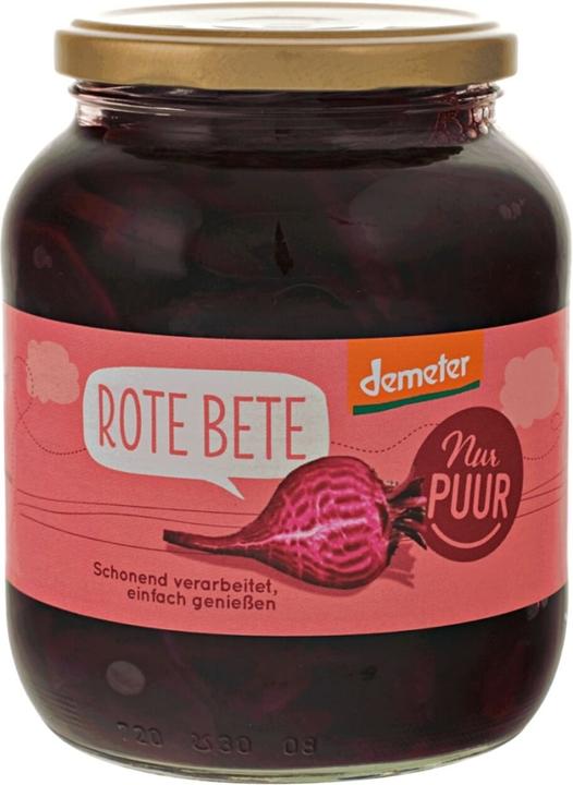 Image du produit Nur PUUR Betterave rouge (verre) ATG 430g (680 g)