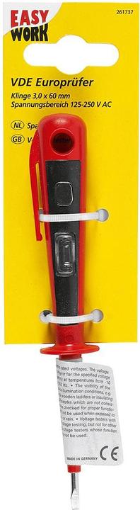 Actual product image Easy Work VDE Euro tester