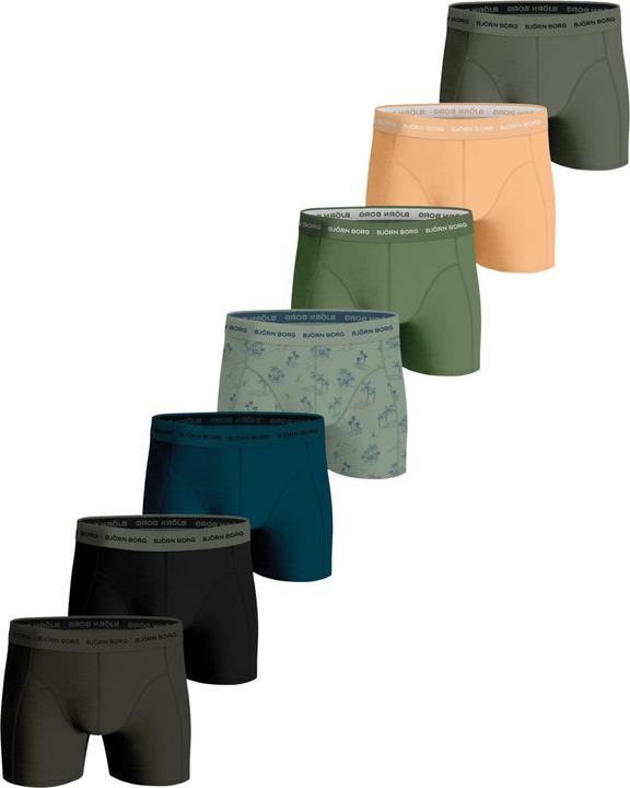 Immagine prodotto Björn Borg Boxer in cotone elasticizzato 7 pezzi - 62099 (S, Confezione da 7)