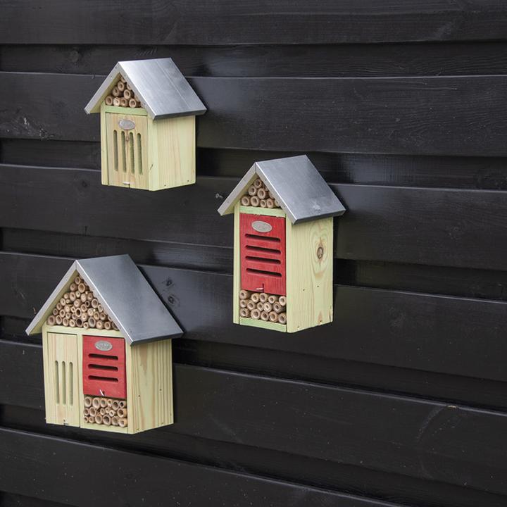 Image du produit Esschert Design Hôtel pour insectes (Coccinelles, Abeilles sauvages, Abeille, Chrysanthèmes)