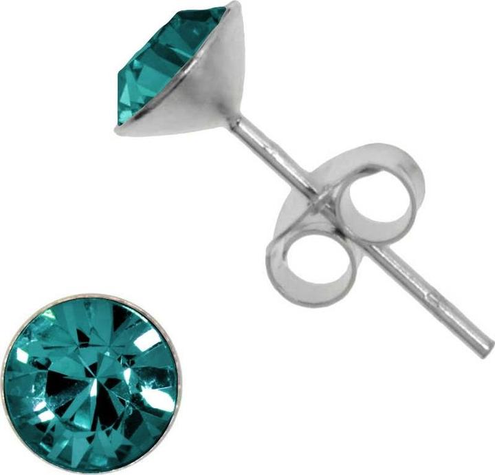 Bijouteria Ohrstecker (Silber 925, Kristall)