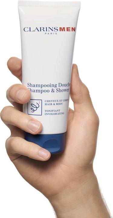 Produktbild Clarins Shampooing Douche Men (200 ml, Flüssiges Shampoo)