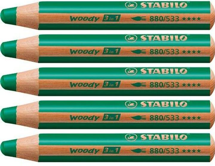 Actual product image STABILO Woody (Dark green, 1 x)