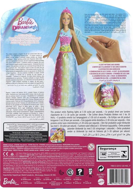 Produktbild Barbie Dreamtopia Regenbogen-Königreich - Magische Haarspiel-Prinzessin