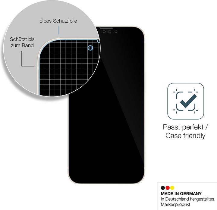 Actual product image Dipos Screen Protector Anti-Shock (1 Piece, Apple iPhone 13 mini)