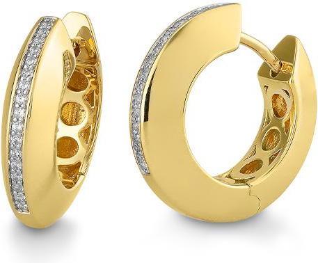 Breuning OHRSCHMUCK - BRILL. 0,187 Ct. H/si (750/18 K Gold)