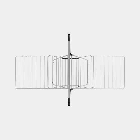 Productafbeelding Brabantia Droogrek 25 meter met kledingstangMetallic (25 m)