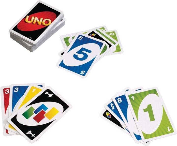 Label énergétique Mattel Games Jeu de cartes UNO (Anglais)
