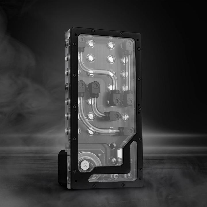 Produktbild EKWB EK-QuantumX Loophole Distroplate D5 PWM - schwarz