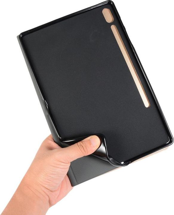 Produktbild Cover-Discount Galaxy Tab S8 Ultra - Tri-fold Smart Case dunkelblau (Galaxy Tab S8 Ultra)