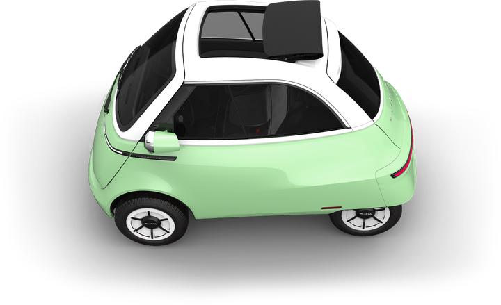Image du produit Microlino Mid Range Paris Mint (Électrique, 17 CV)