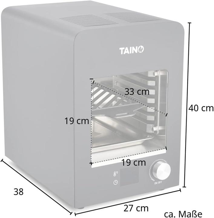 Actual product image Taino Top heat grill