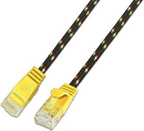 Produktbild Wirewin Slim Toughkabel: UTP, 0.25m, gelb (UTP, CAT6, 0.25 m)
