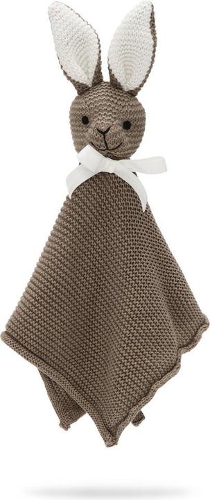 Copenhagen Vanilla - Cuddle Cloth Rabbit - Wood - 30 x 30 cm (CUDR8924) (30 x 30 cm)