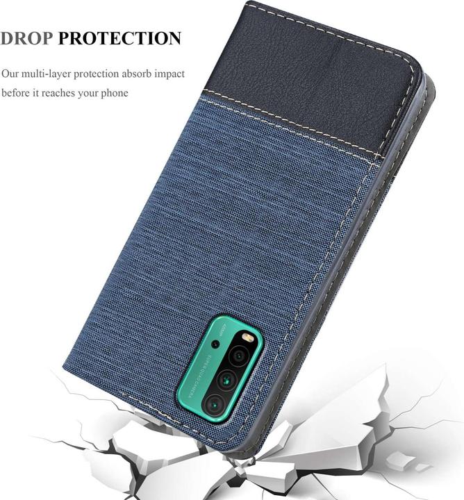 Actual product image Cadorabo Jeans Book Cover (Xiaomi Redmi 9T, Xiaomi Poco M3)