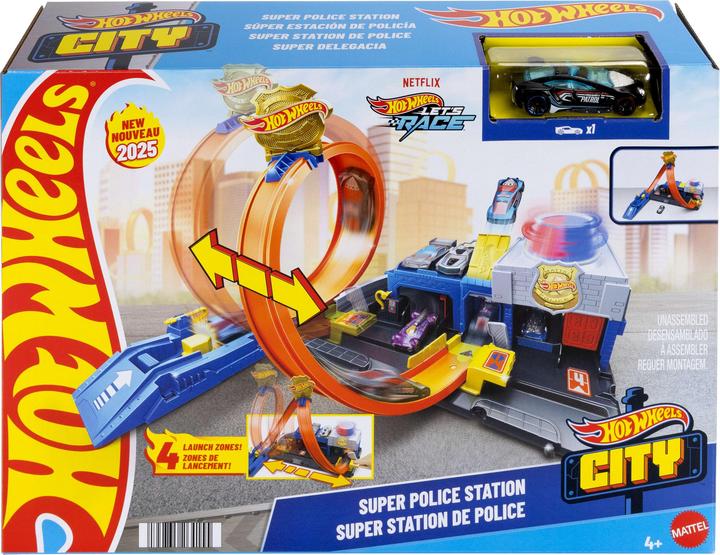 Produktbild Hot Wheels City Super Polizeistation