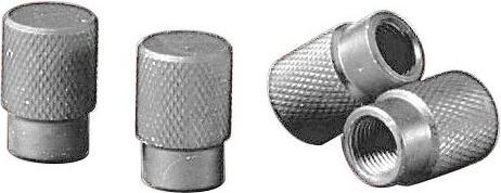 Lampa Set of 4 valve caps - aluminium