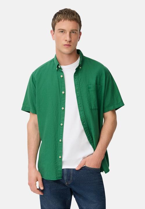 Immagine prodotto Camel Active Kurzarm-Hemd aus Leinen-Baumwoll-Mix (4XL)