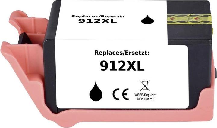 Produktbild Renkforce Tinte ersetzt HP 912 XL (3YL84AE) Kompatibel Schwarz RF-I-HP912XLBK R