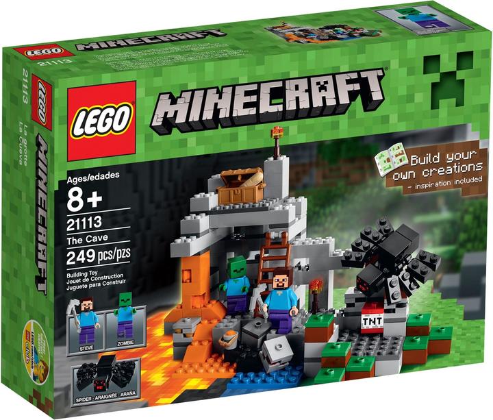 Produktbild LEGO Die Höhle (21113, LEGO Minecraft)