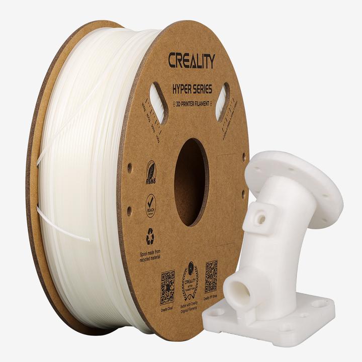 Actual product image Creality Filament ABS, White, 1.75 mm, 1 kg (ABS, 1.75 mm, 1000 g, White)