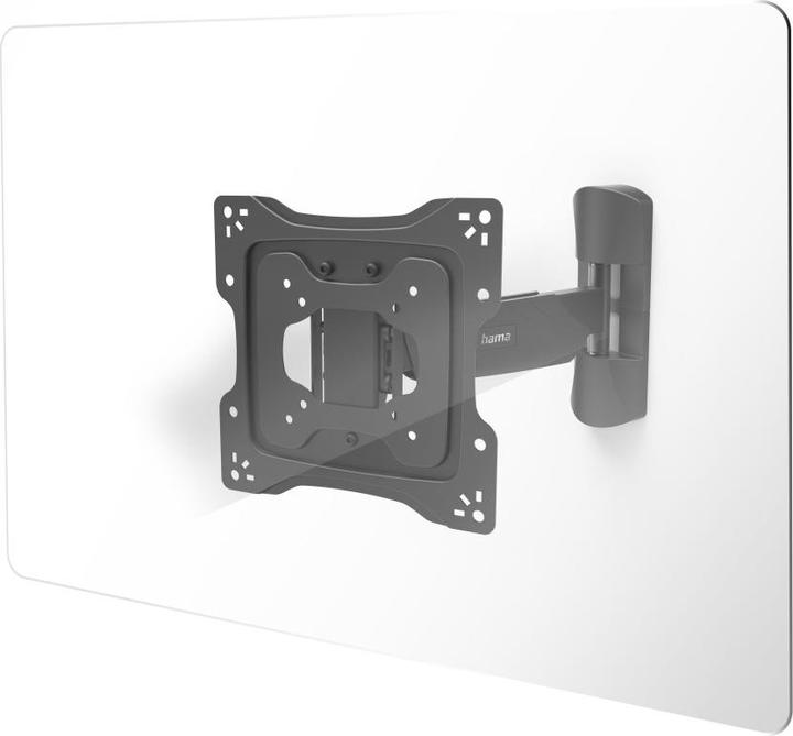 Actual product image Hama TV wall mount, swivel, tilt, anti-theft, 122 cm (48"), 20 kg (Wall, 48", 20 kg)