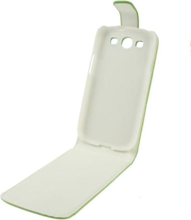 Produktbild König Design Handy Tasche Flip dünn für Samsung Galaxy S3 i9300 / i9305 / S3 NEO i9301 Grün (Samsung Galaxy S3 Neo, Samsung Galaxy S3)