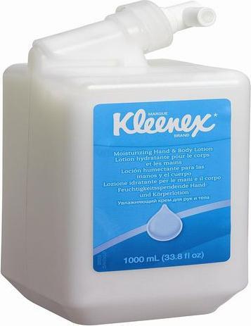 Produktbild Kleenex Hand- und Körperlotion Nachfüllungen 1 L Weiss (Körperlotion, 1000 ml)