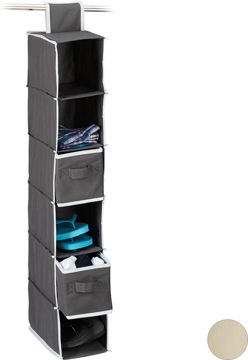 Immagine prodotto Relaxdays Scaffale da appendere 6 scomparti
