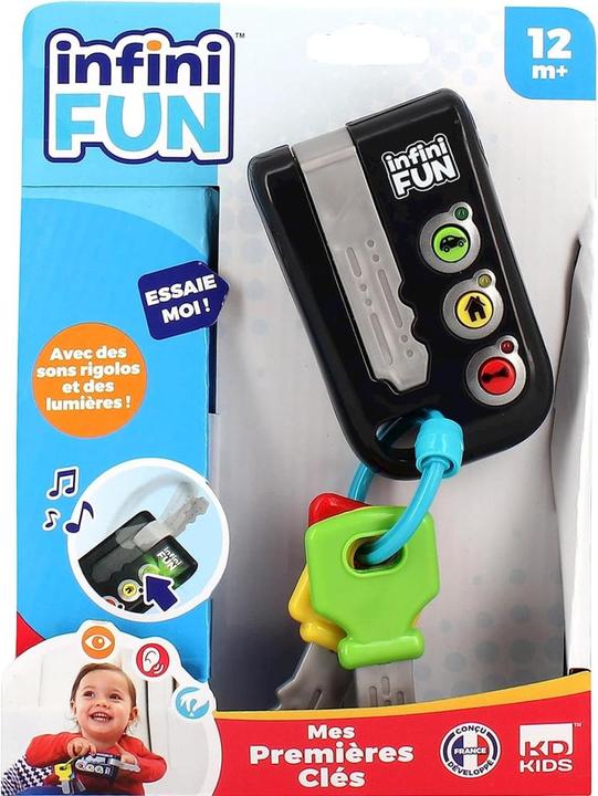 Actual product image KD Toys Infinite Fun Sound Keys (French)