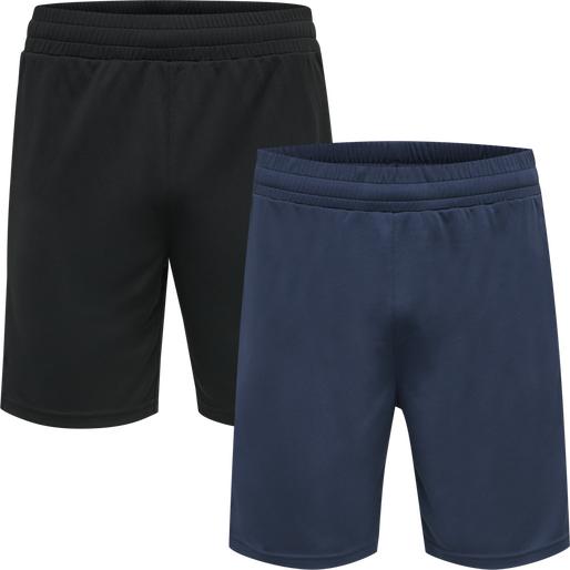 Actual product image hummel Te Topaz 2-Pack Shorts (M)