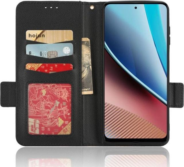 Immagine prodotto MU Classic Serie di copertine per libri in pelle Litchi (Motorola Moto G Stylus 5G (2023))