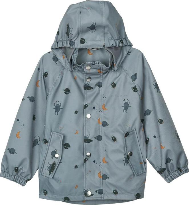 Liewood teiliges Regenset Parker Junior Space Blue Fog Mix