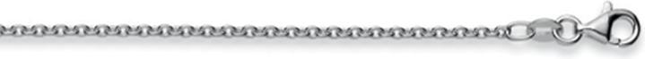 Natsumi Schmuck Halskette Silber 925 Anker Rund 1.9mm (925 Sterling Silber, 42 cm)