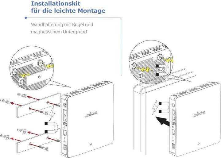 Image du produit Edimax Pro WAP1750 : Point d'accès PoE administrable (1300 Mbit/s)