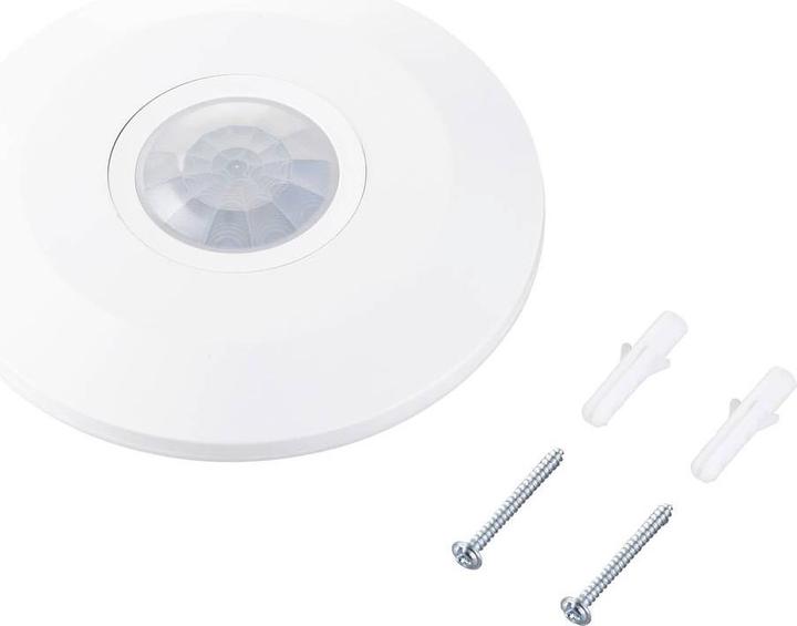 Produktbild Sygonix SY-5251904 Decke, Einbau Decken-Bewegungsmelder 360 ° Relais Weiss (8 m)