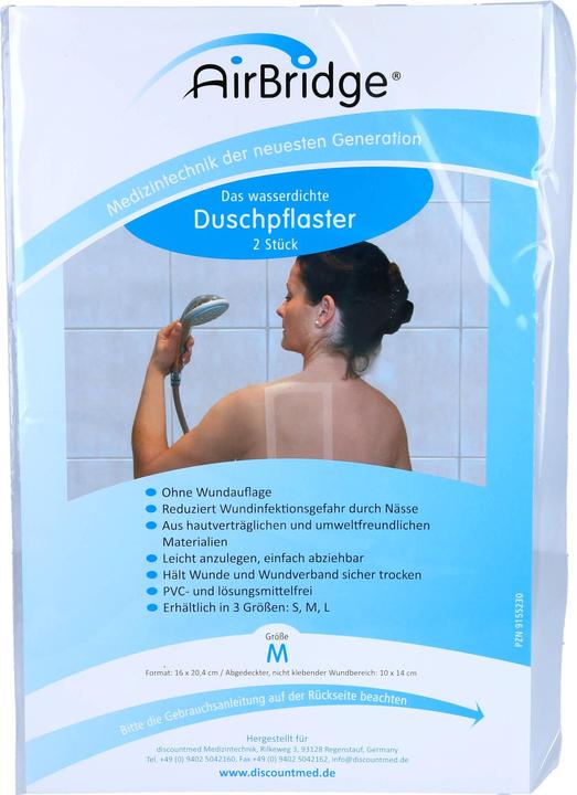 Produktbild Discountmed Duschpflaster-3D 160X203mm, 2 St PFL (2 x)