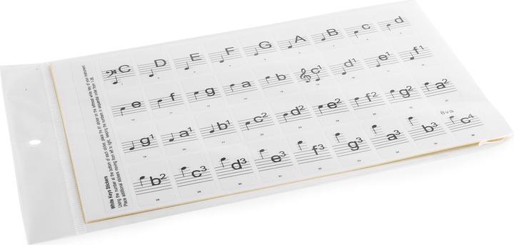 Produktbild Max Noten Sticker KB-KEY (Instrument Beleuchtung)