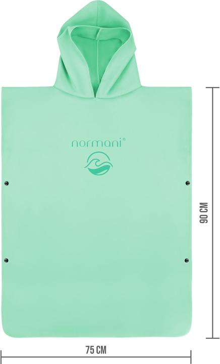Produktbild Normani Kinder Mikrofaser Badeponcho Camuy - 9141 (One Size)