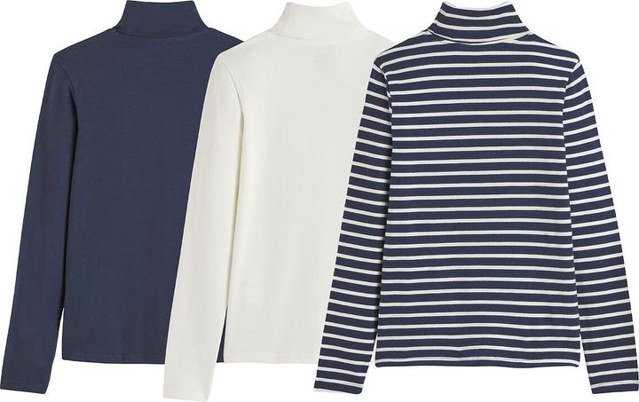 Produktbild La Redoute Collections 3er-Pack Unterziehrollis (102)
